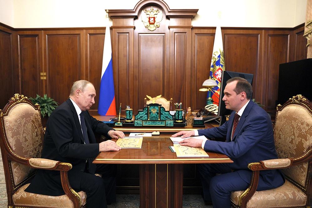 Администрация района информирует о встрече В.В. Путина и Главы Республики Мордовия А.А. Здунова..