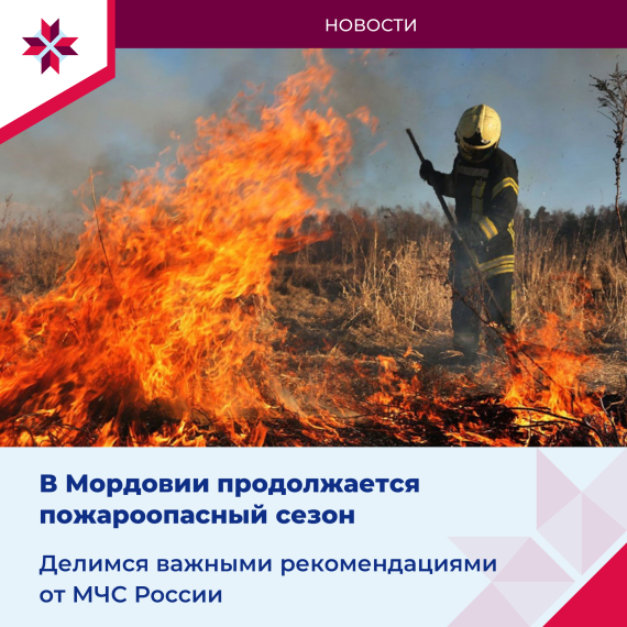 В лесах Мордовии сохраняется высокий класс пожарной опасности. В лесах Мордовии сохраняется высокий класс пожарной опасности.
